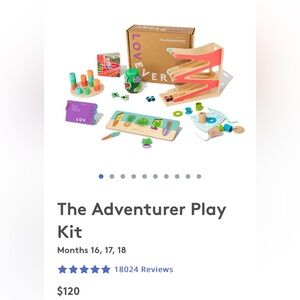 Lovevery Adventurer Play Kit (Months 16-18)